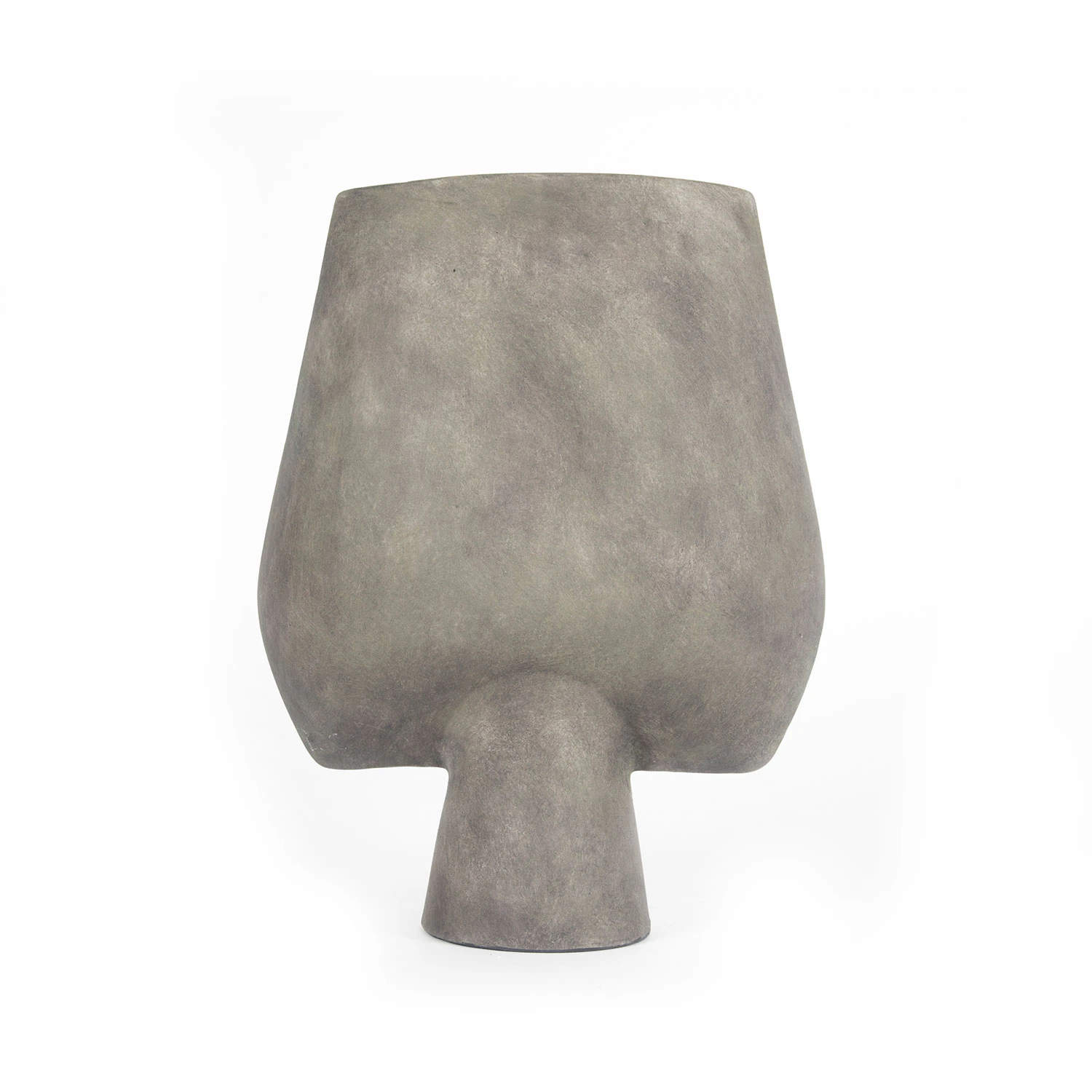 Sphere Vase Wide, M&oslash;rk Gr&aring;