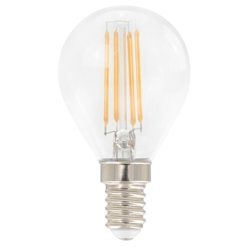 Filament LED globuslampe 4,5W E14 470lm