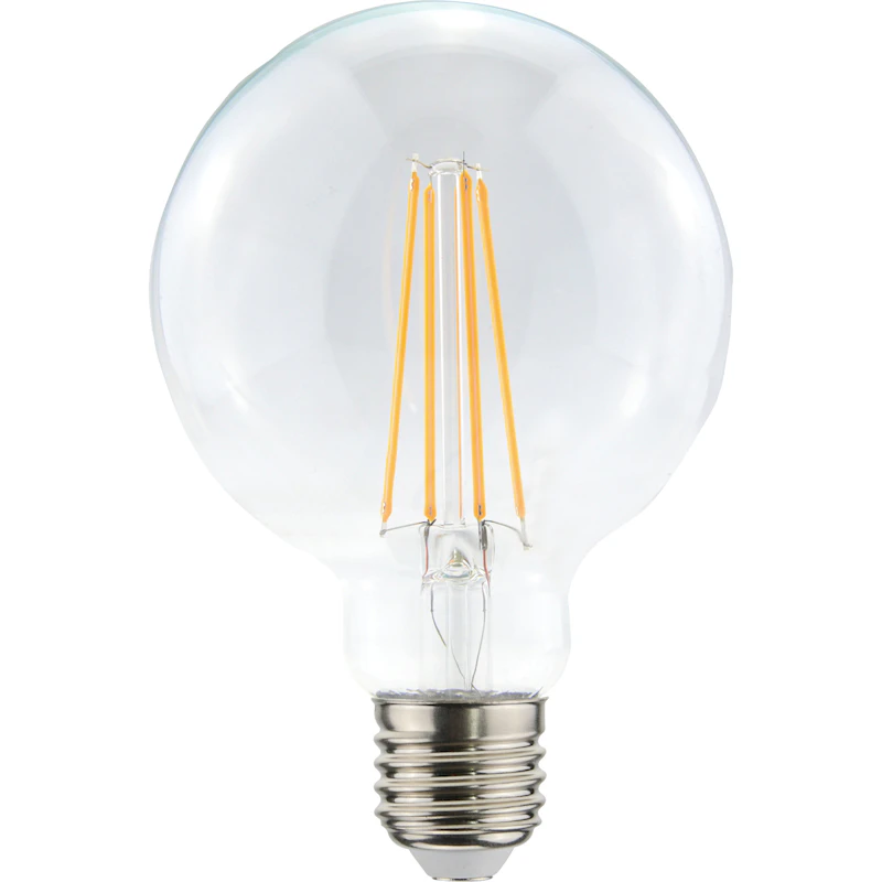 Led Filament Globe Klar E27 S, Dimbar