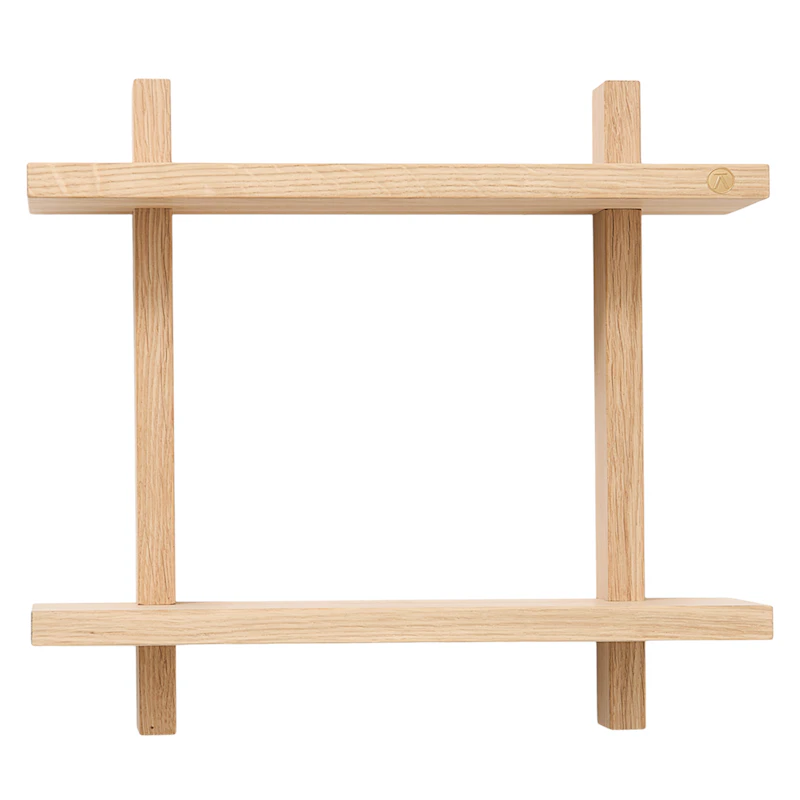 Treat Vegghylle Dobbel 34x34 cm, Eik