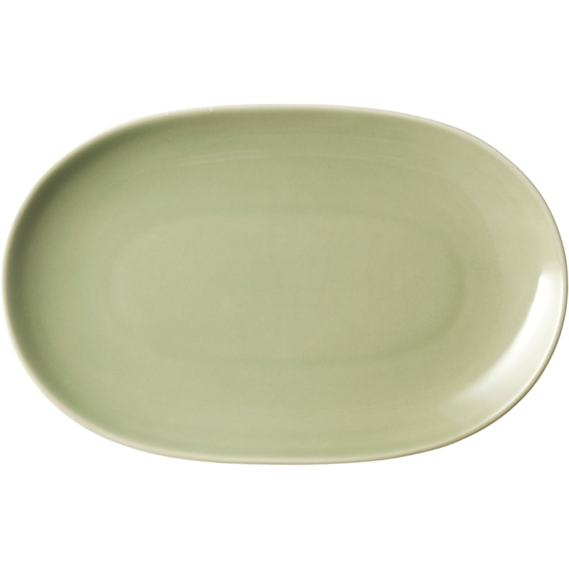 24h Oval Plate 18x28 cm, Sage