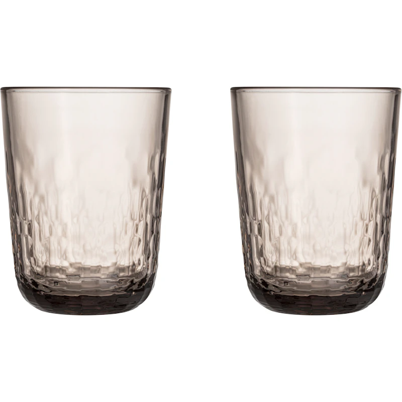 Mainio Drikkeglass 40 cl 2-pk, Mocca