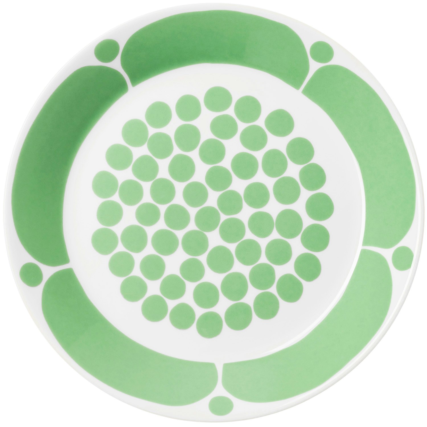 Sunnuntai Tallerken 21 cm, Gr&oslash;nn