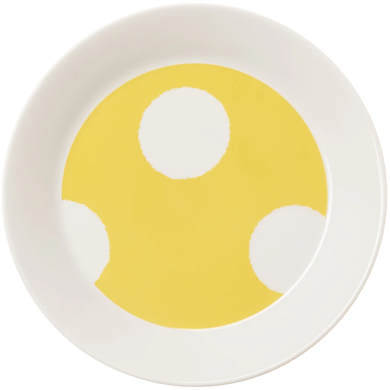 Vuokko Tallerken 21 cm, Gul