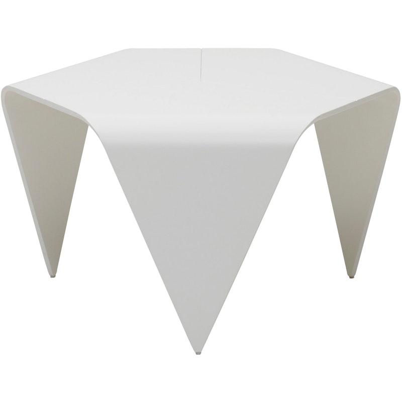 Trienna Salongbord Eikefiner, White Lacquered