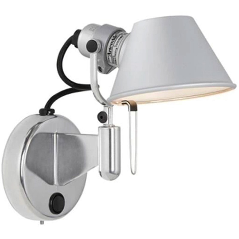 Tolomeo Micro Faretto Vegglampe, Aluminium