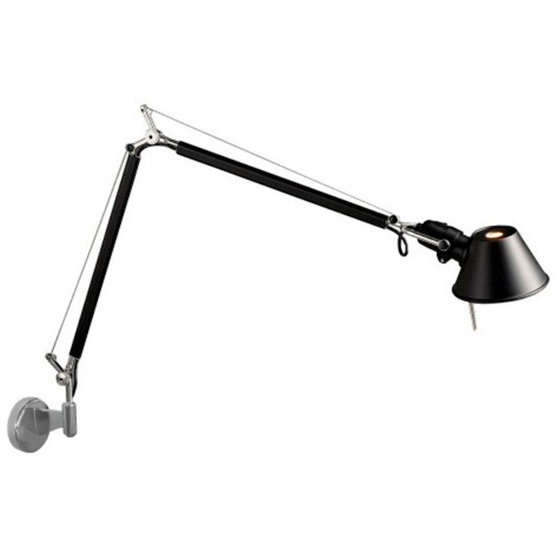 Tolomeo Mini Wall Lamp Vegglampe, Svart