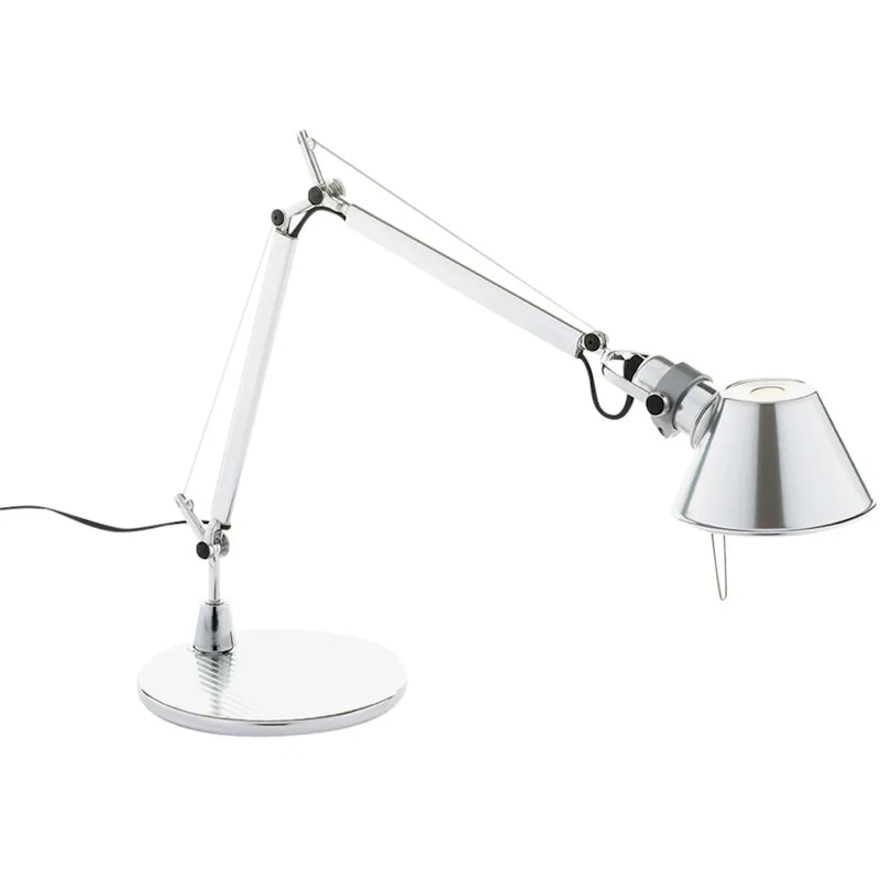 Tolomeo Micro Bordlampe, Polert Aluminium