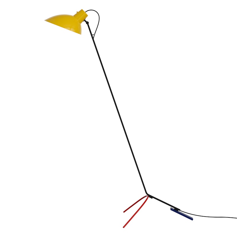 VV Cinquanta Gulvlampe, Mondrian / Gul