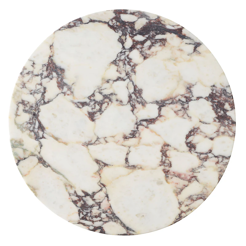 Androgyne Bordplate Ø42 cm, Calacatta Viola
