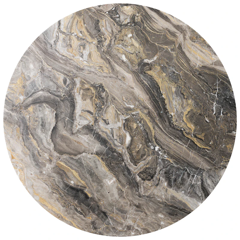 Androgyne Bordplate Ø65 cm, Grey Galaxy