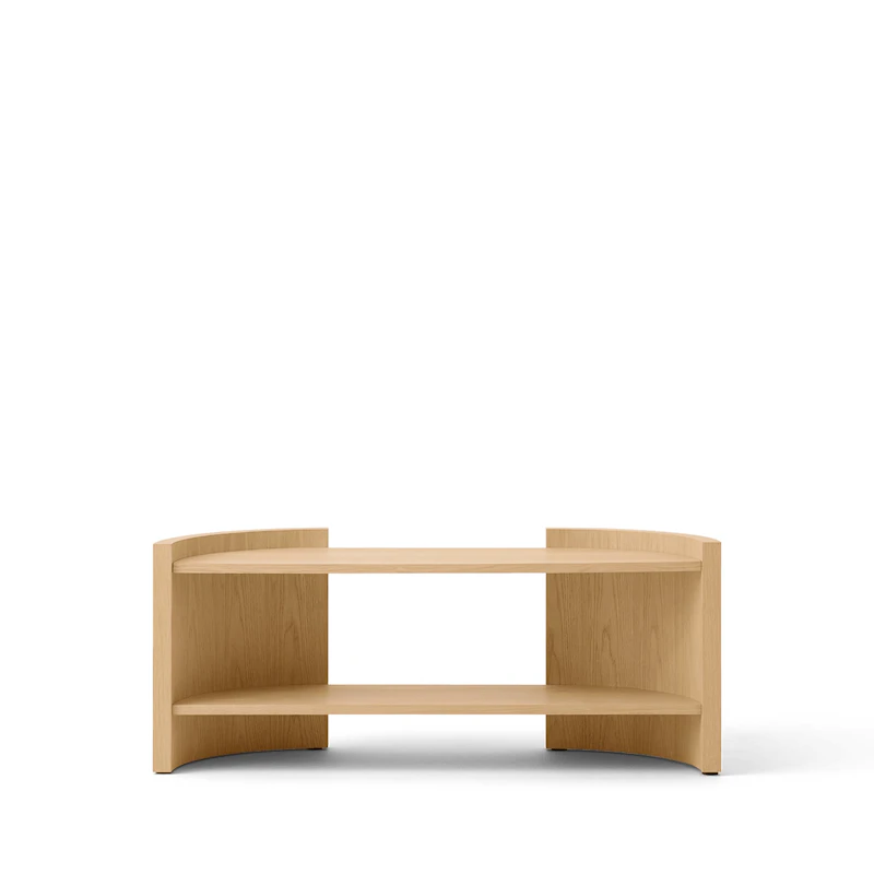 Crescent Bokhylle Lakkert Eik, 60 cm