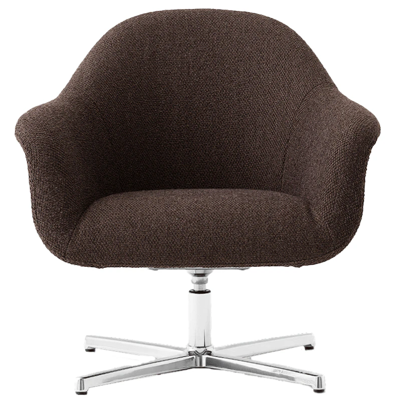 Harbour Loungestol Med Dreiefot, Logan Haze 05 / Aluminium