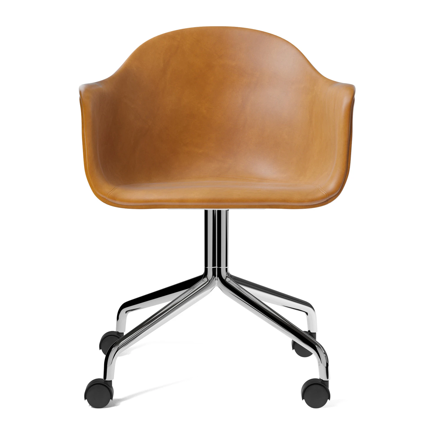 Harbour Stol med Hjul, Polert Aluminium / Dakar 0250 | Rum21.no