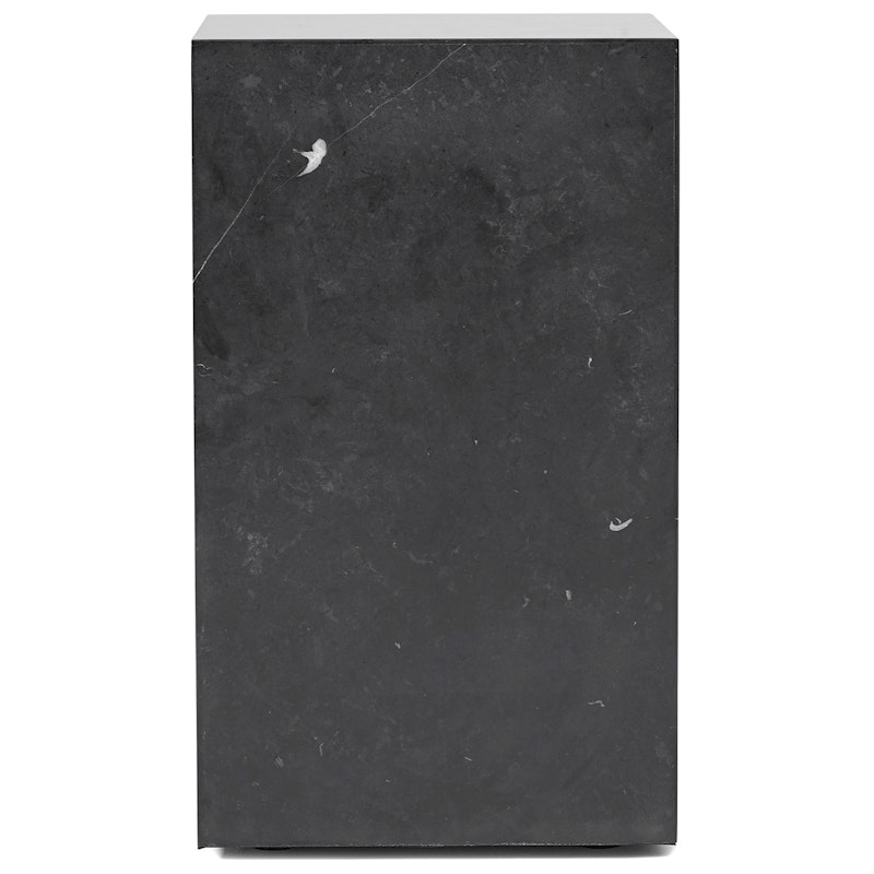 Plinth Tall Sidebord 51x30 cm, Marquina Marmor