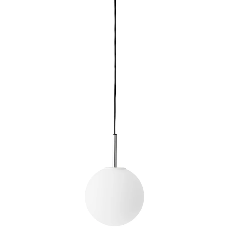 Tr Bulb Pendel, Matt / Polert Stål