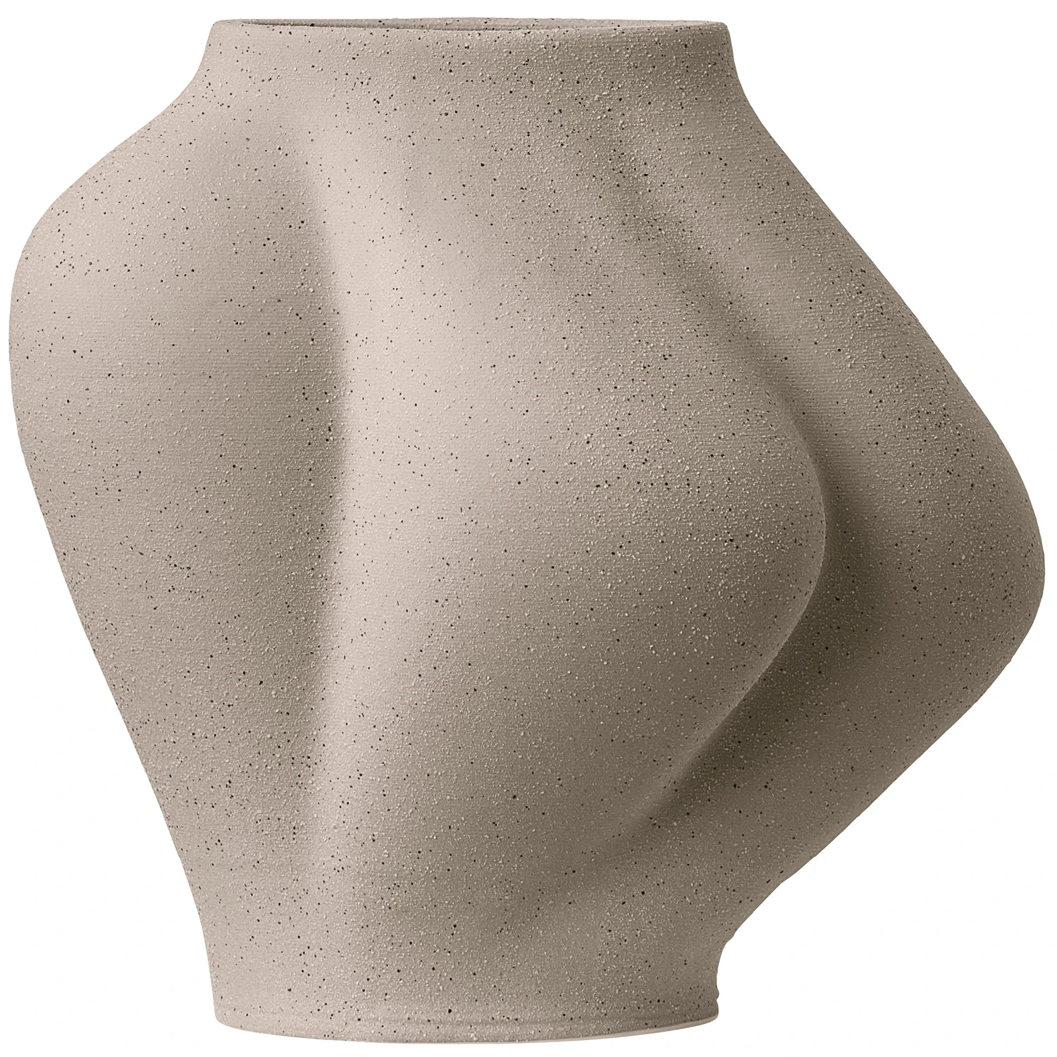 Saltare Vase &Oslash;15 cm, Light Taupe