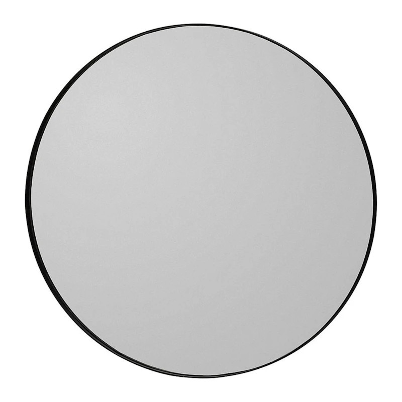 Circum Veggspeil Ø90 cm, Svart