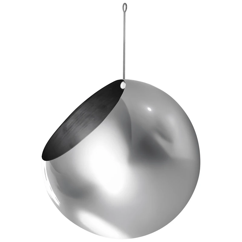 Globe Hengende Krukke Ø17 cm, Sølv