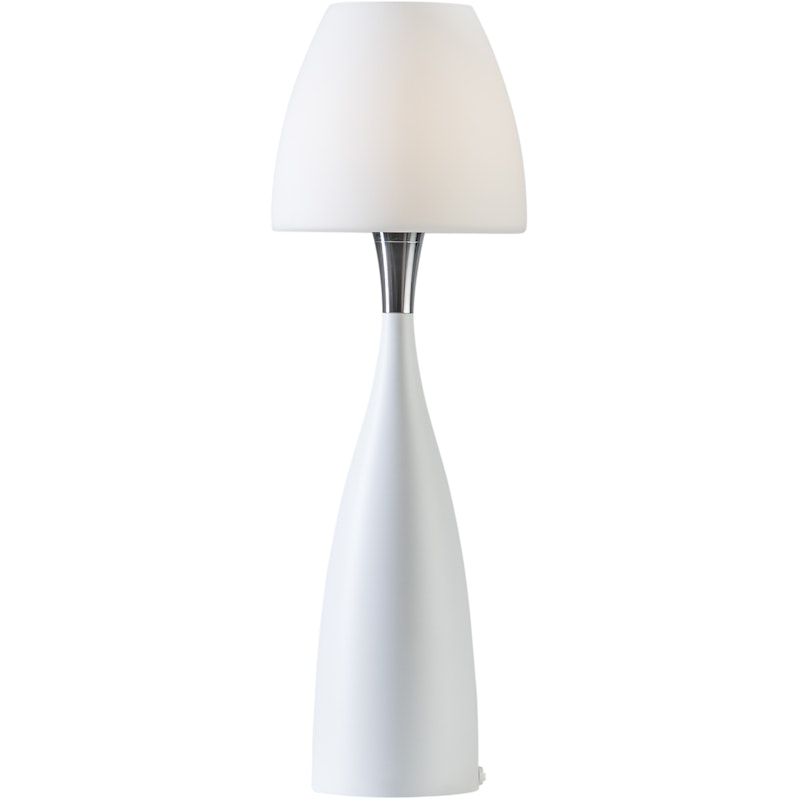 Anemon Bordlampe LED Large, Hvit Opal