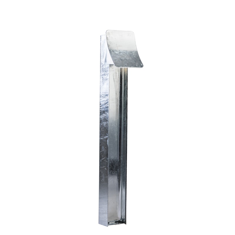 Bend Bollard LED, Galvanized