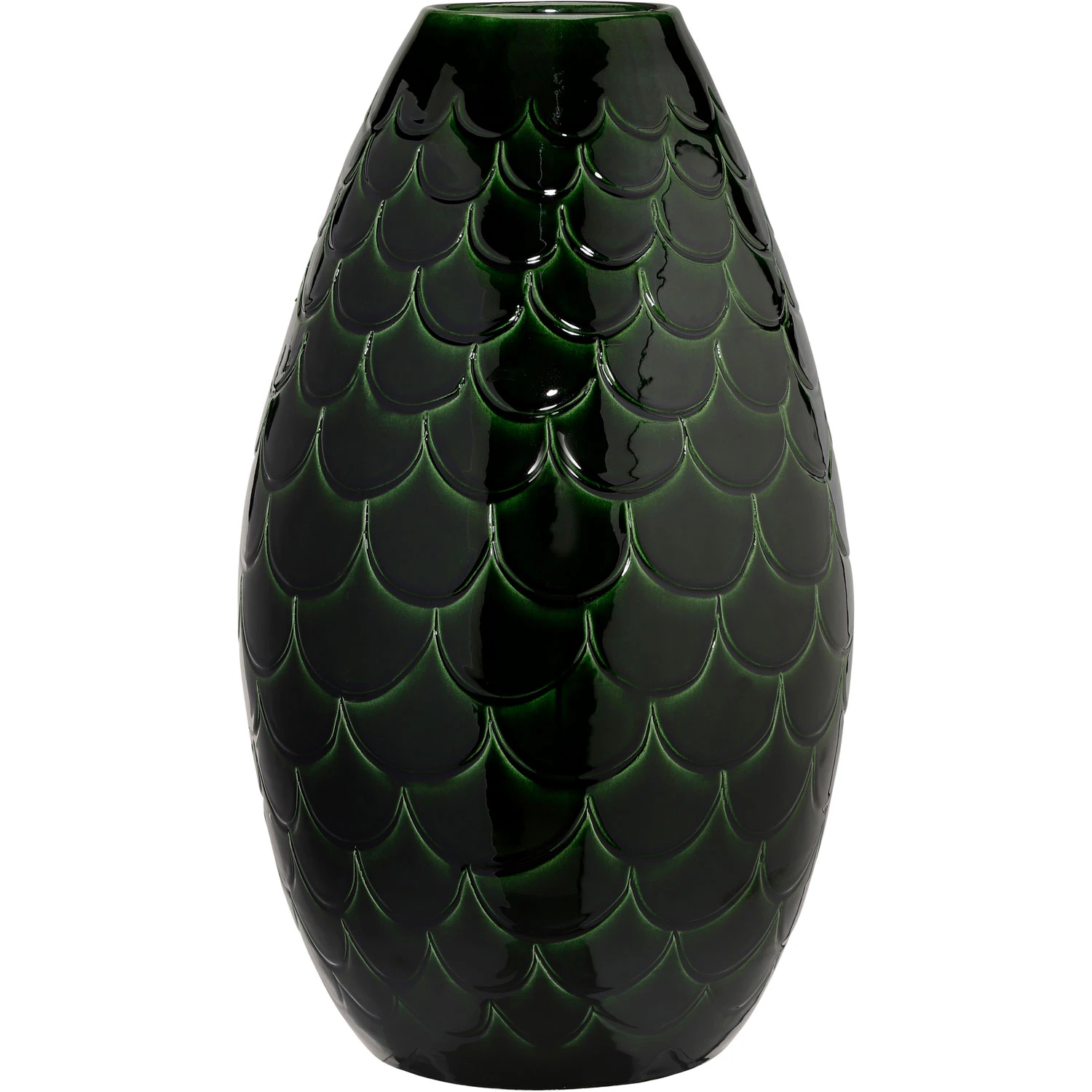Misty Vase 40 cm, Gr&oslash;nn