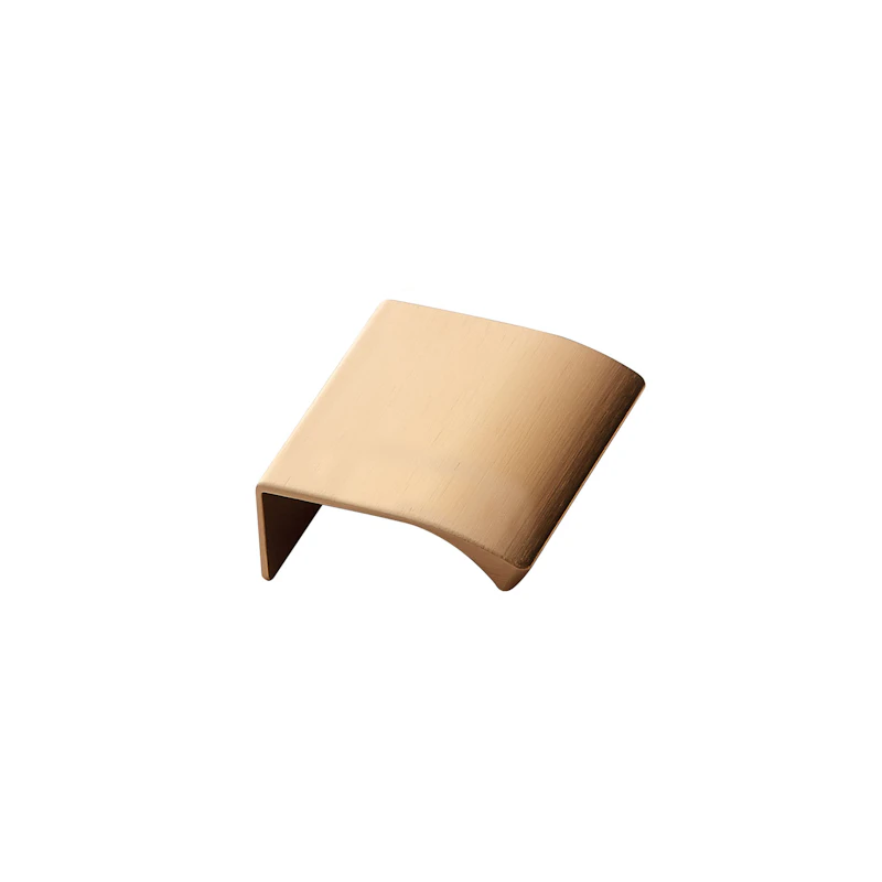 Edge Straight Håndtak 4 cm, Børstet Messing