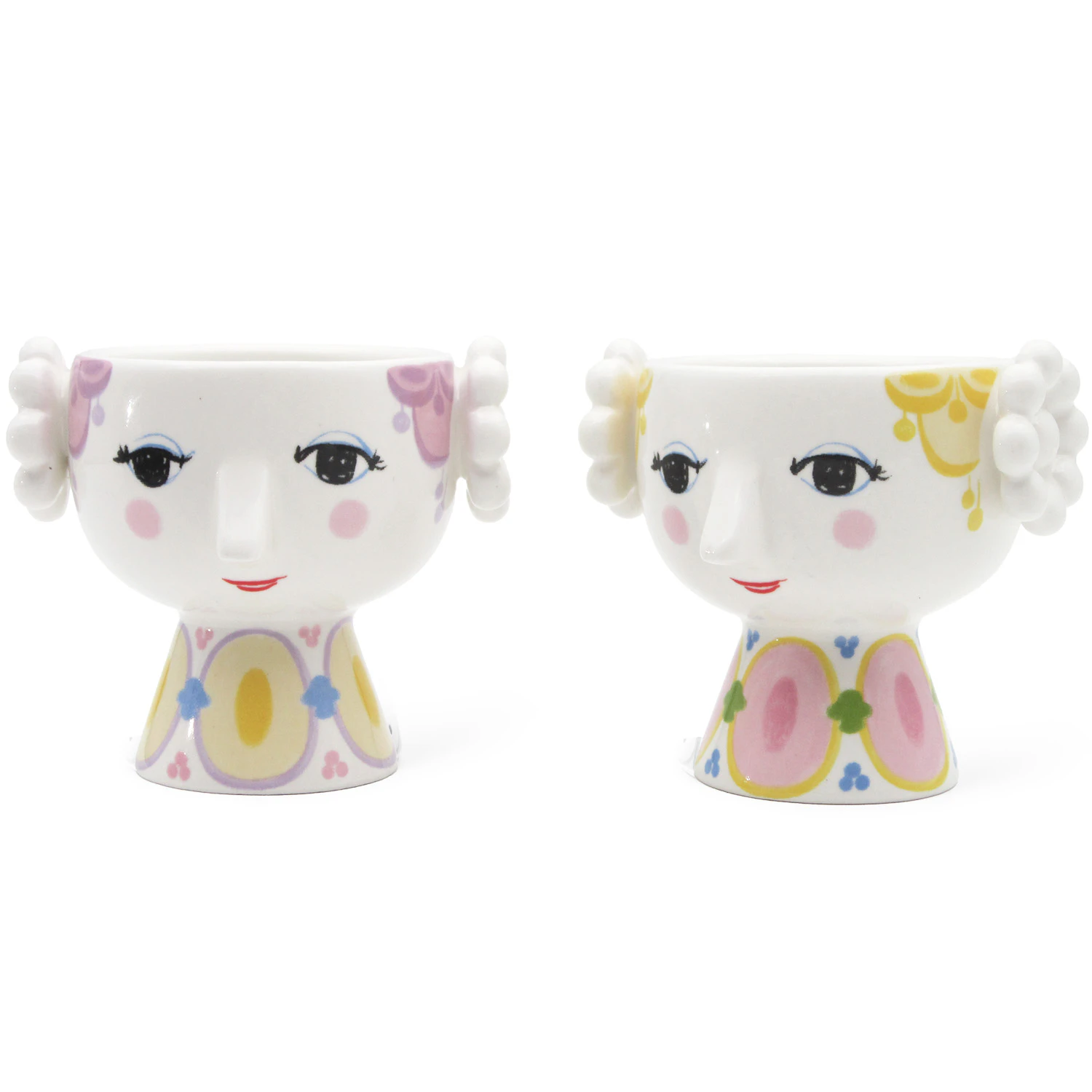 Eva Lysestake 2-pk, Gul/Lavendel