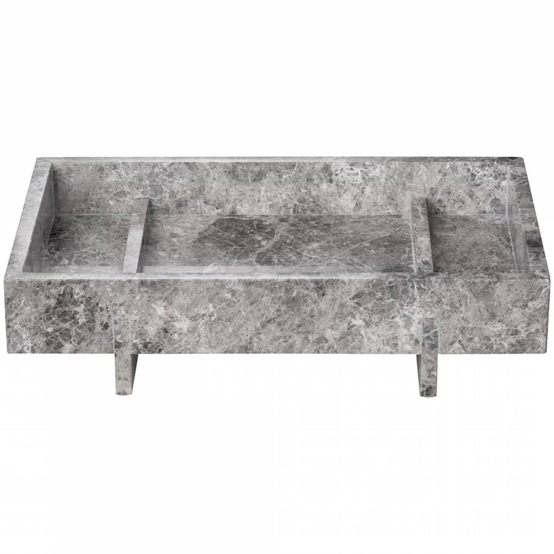 ABENTO Marble Brett 30x18 cm, Sharkskin