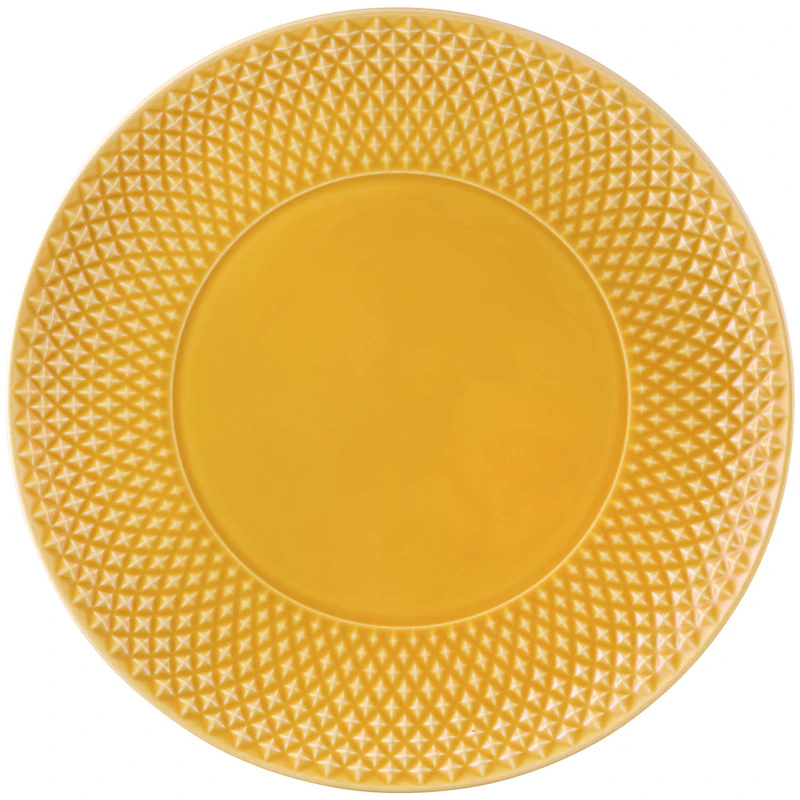 Bicos Serveringsfat Ø33 cm, Gul