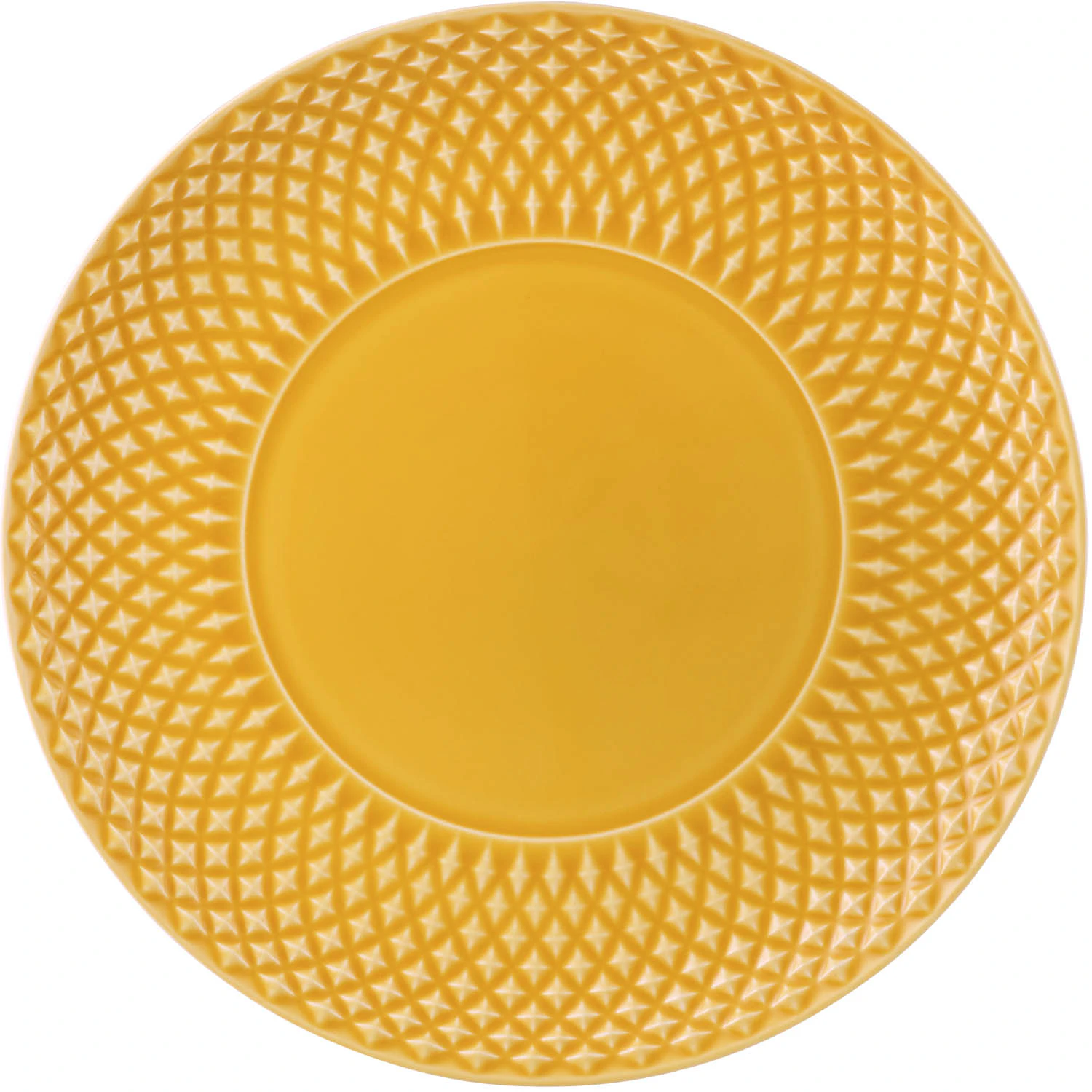 Bicos Tallerken &Oslash;23 cm, Gul