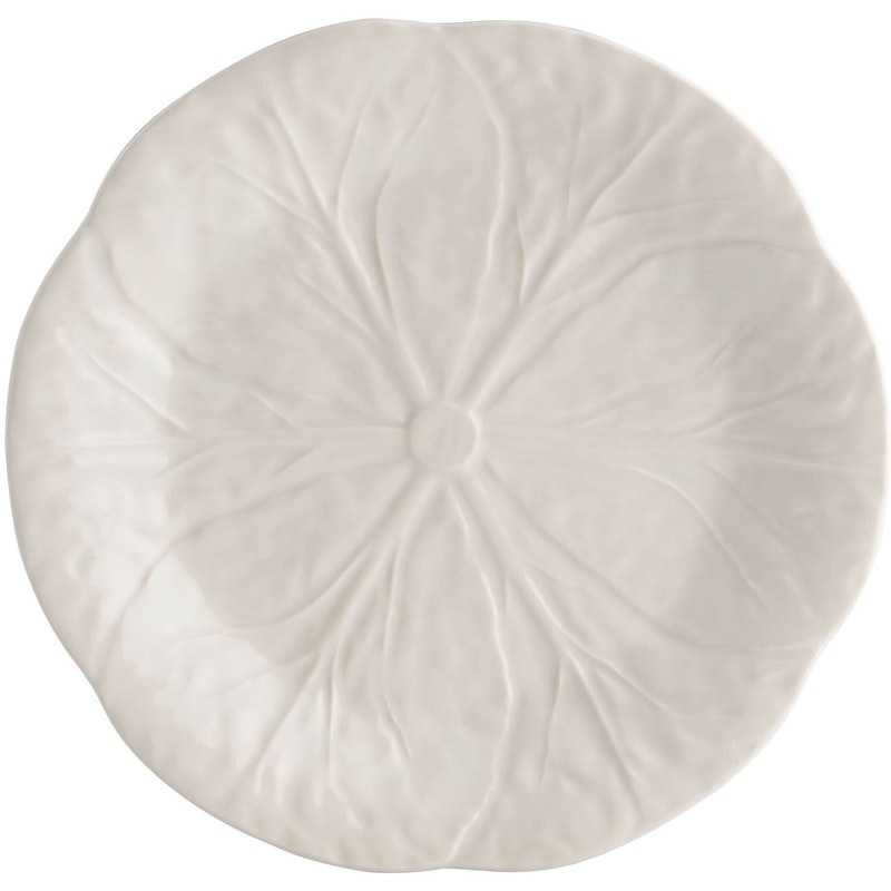 Cabbage Tallerken Ø19 cm, Branco