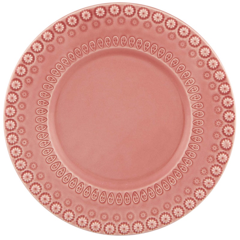 Fantasy Desserttallerken Ø22 cm, Rosa