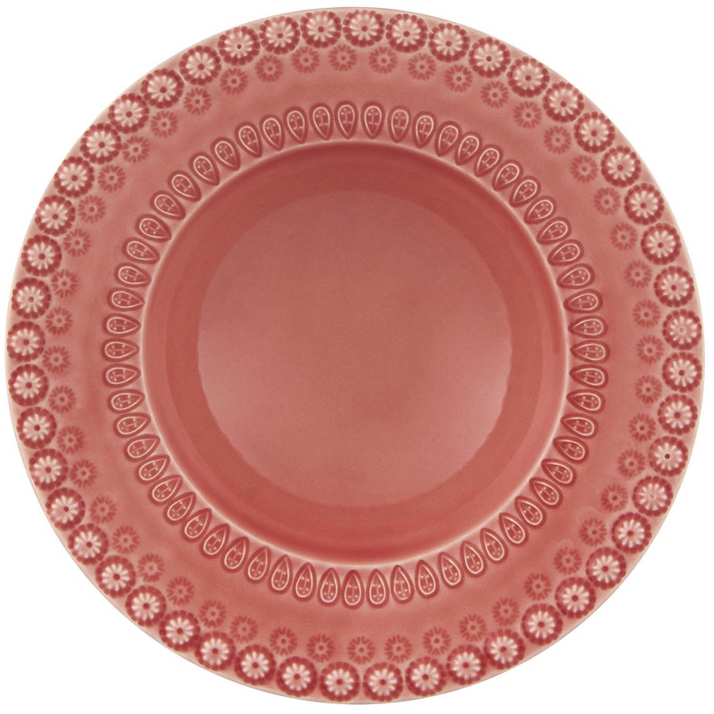 Fantasy Suppetallerken Ø21,5 cm, Rosa