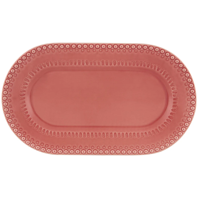 Fantasy Serveringsfat 45 cm, Rosa