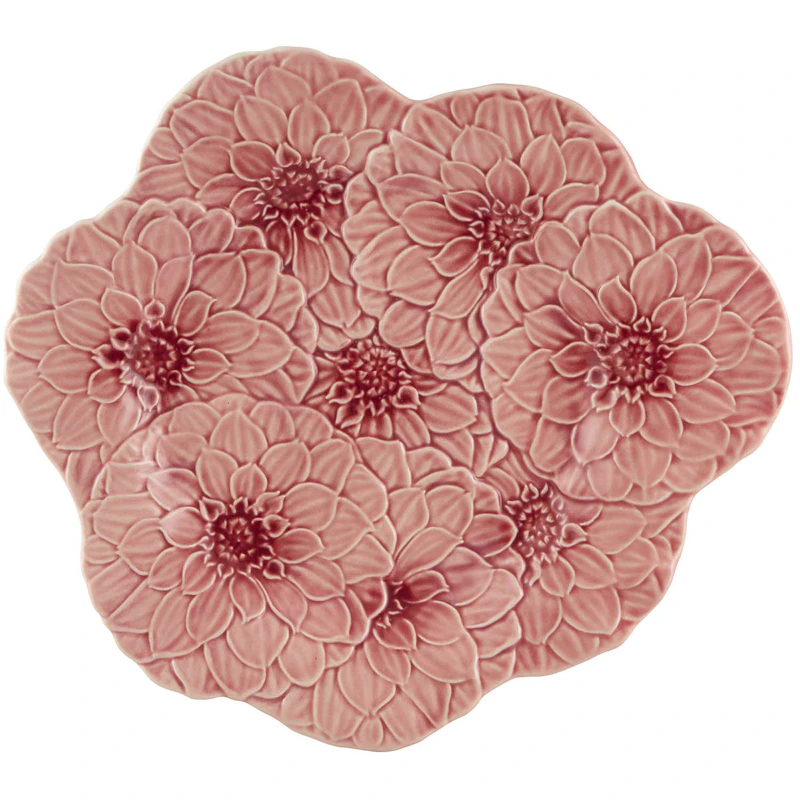 Maria Flor Tallerken 28 cm, Rosa