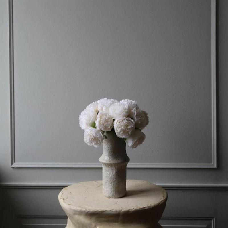 Grand Mini Peony Bukett Hvit