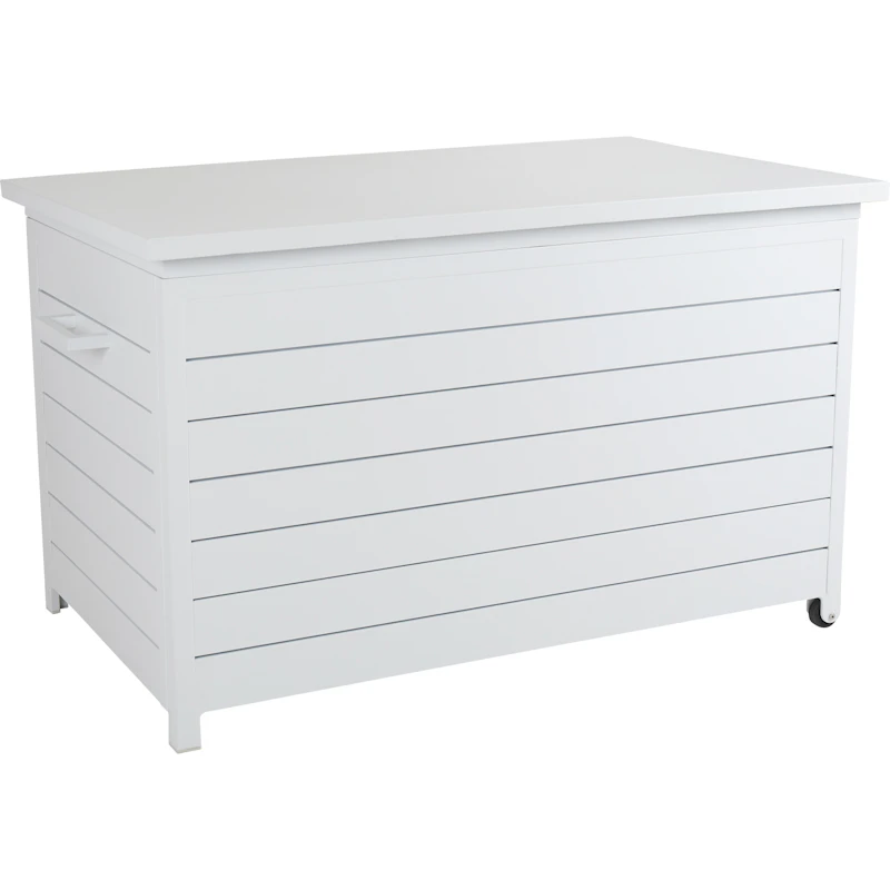 Gäster Uteputekasse 135x68x81 cm, Hvit