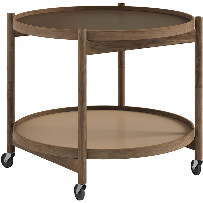 Bølling Brettbord Ø60 cm, Fumed Eik / Earth