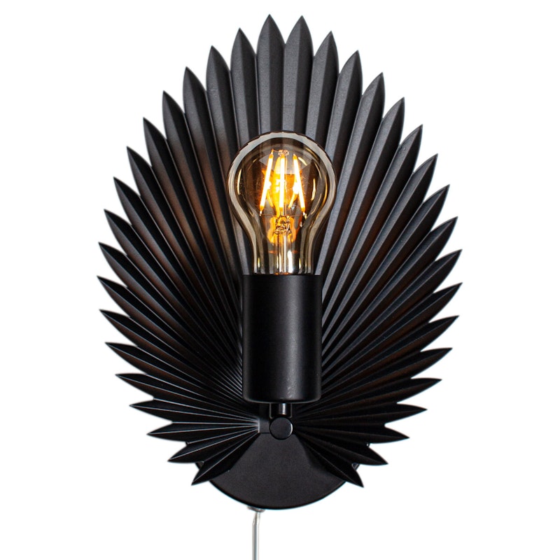 Aruba Vegglampe, Matt black