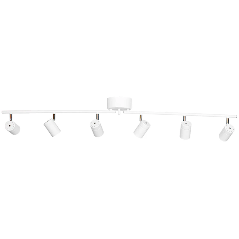 Correct Taklampe 6 Lav, Hvit