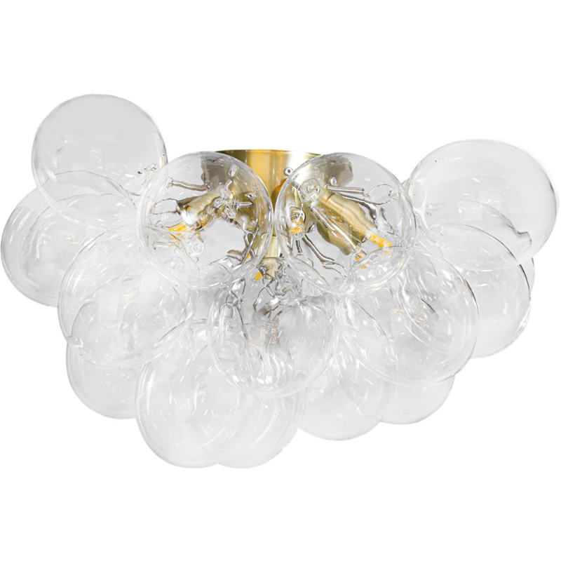 Gross Plafond 50 cm, Klar / Messing