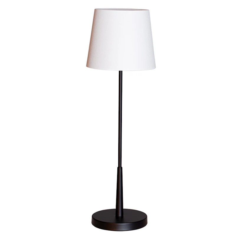 Lumi Bordlampe 72 cm, Matt Sort