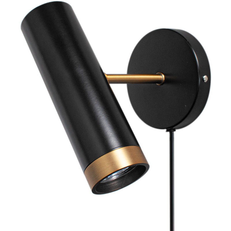 Puls Vegglampe, Matt Black