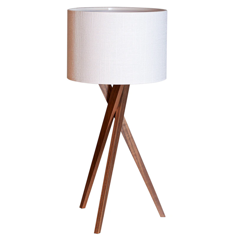 Vega Bordlampe, Valnøtt