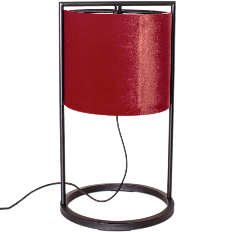 Vieste Bordlampe H45 cm, Rød