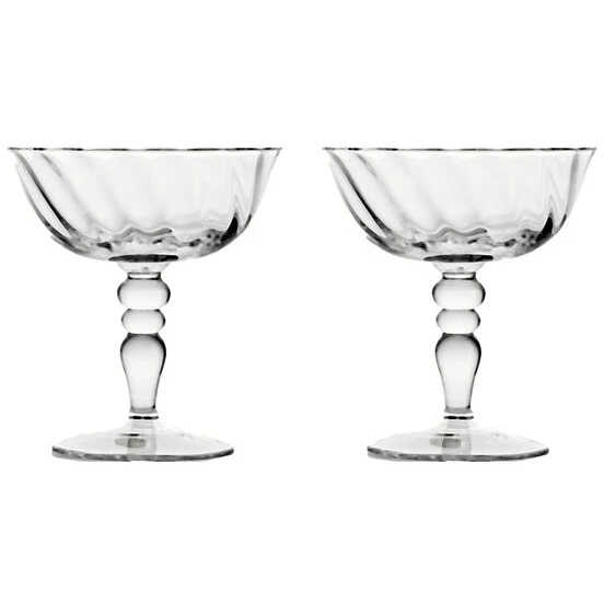 Opacity Champagneglass 2-pk