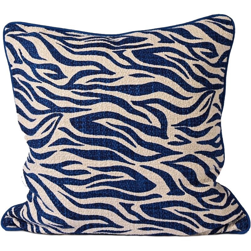 Anima Zebra Pute 50x50 cm, Blå