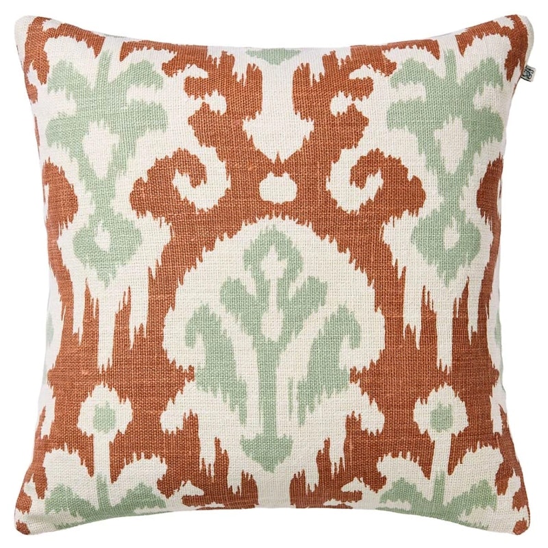 Adi Putetrekk 50x50 cm, Aqua / Apricot Orange