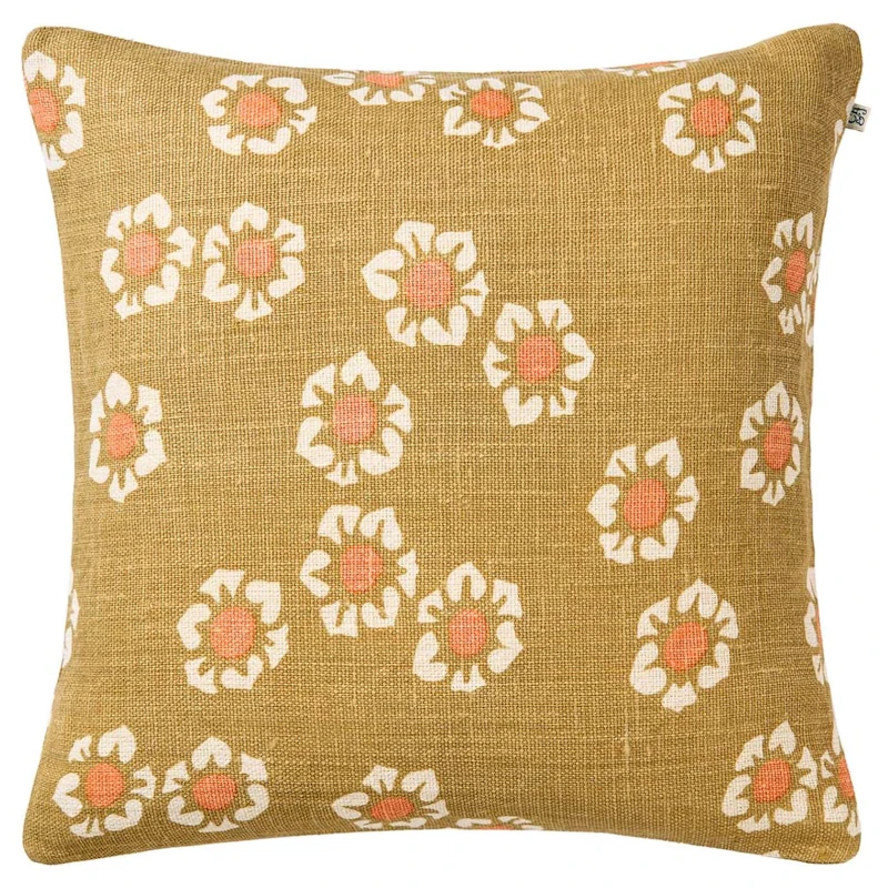Amina Putetrekk 50x50 cm, Rose / Khaki